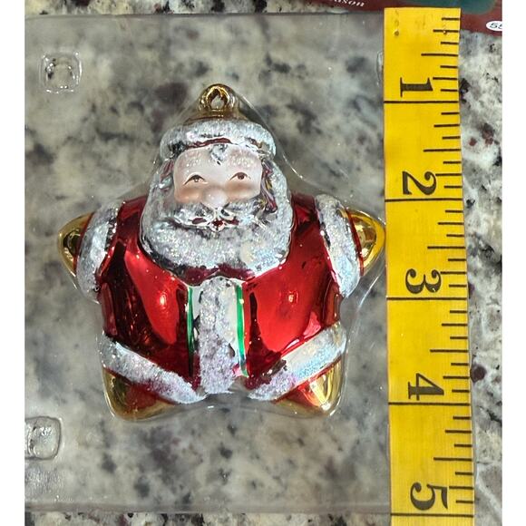 Vintage Heirloom Collection Santa Ornament Carlton Cards Star of the Season 10th - Picture 16 of 16